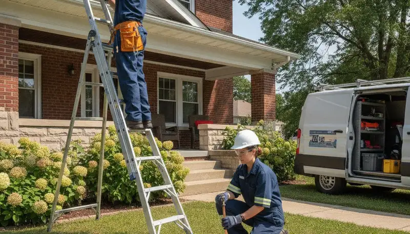 Plumber in Evansville, IN providing expert plumbing repair services for homes and businesses