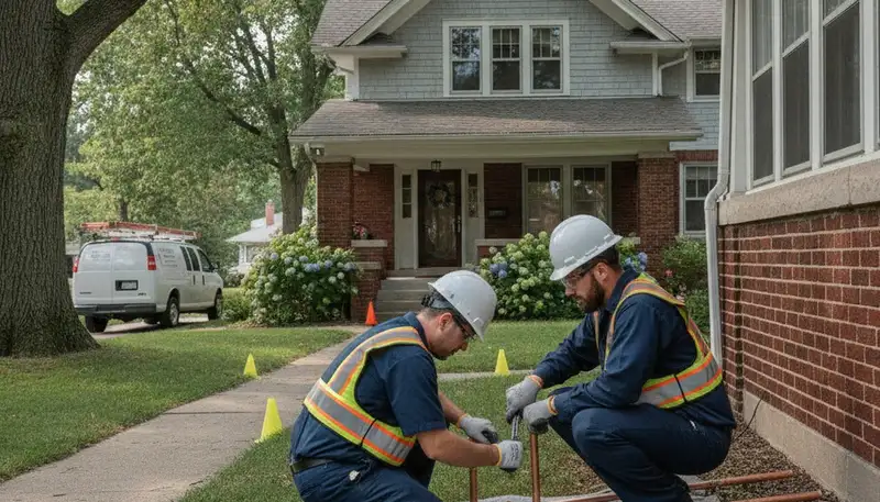 Evansville, IN plumbing repair service technician for residential leak and pipe repair
