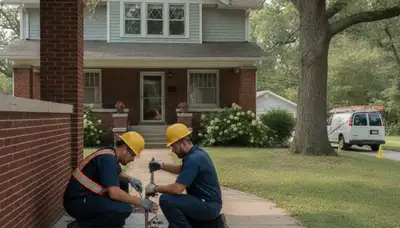 Evansville, IN plumbing repair team providing professional residential and commercial plumbing services