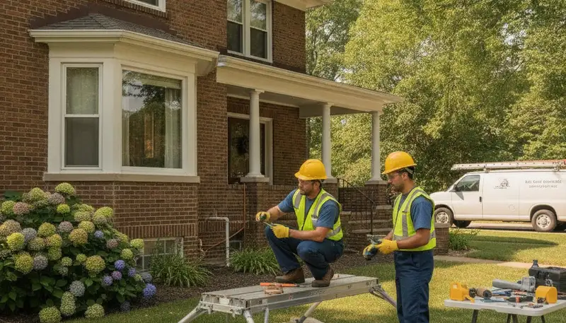 Evansville, IN plumbing repair team providing professional leak and pipe repair services