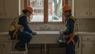 Evansville, IN plumber repairing a pipe for residential plumbing service