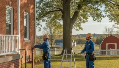 Plumber repairing a pipe in Evansville, IN for residential plumbing service