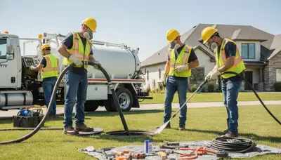 Septic tank cleaning service for Evansville, IN homes by On Call Plumbers