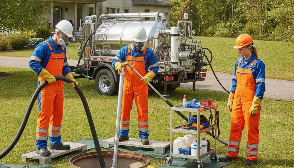 Septic tank cleaning service for Evansville, IN homes by On Call Plumbers
