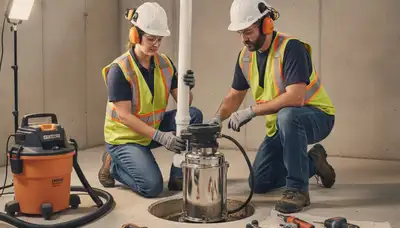 Sump pump installation for Evansville, IN homes by On Call Plumbers